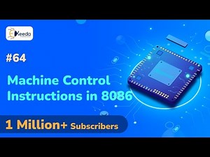 Machine Control Instructions in 8086 Microprocessor