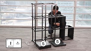 Watch Ladder Bookshelf Installation Video on Amazon Live