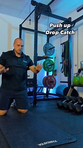 Push up drop catch What: Upper body force absorption Why: late stage plyometrics for shoulder rehab Cues: “Sit tall” “Palms flat” “Confidence in catch” “Mid point” #theclubphysio #physio #rehab #shoulders #forceabsorption #power #push #contact #nrl #rugbyleague #bjj #jiujitsu #wrestle #injuryprevention | The Club Physio