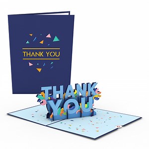 Thank You Confetti Pop-Up Card | Lovepop