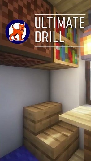 Minecraft Ultimate mechanical drill machine! #minecraft #create #mod
