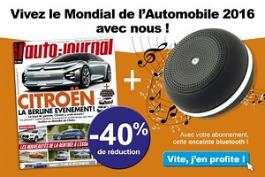 Abonnez-vous à L'Auto-Journal : - 40% de réduction