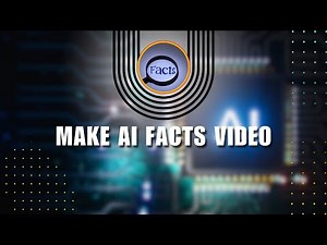 💲 COMPLETE: AI Facts Video | How To Make Ai Facts Video | Facts Video Tutorial | 2024
