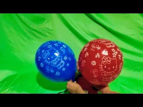 HELLO KITTY BALLOON INFLATION DEFLATION!!!