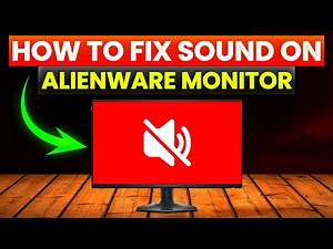 How To Fix Sound On Alienware Monitor (How To Troubleshoot Sound Issue On Alienware Monitor)
