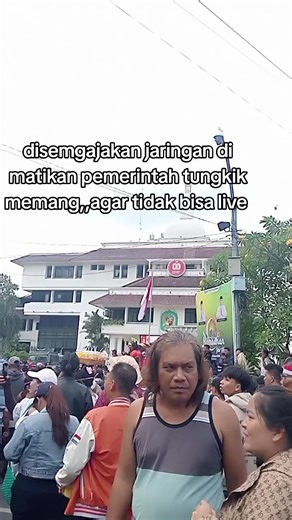 sampai sekarang tidak bisa internetan sengaja' di matikan #demo #unjukrasa #babi