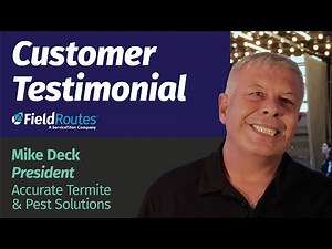 FieldRoutes Customers Speak | Accurate Termite & Pest Solutions