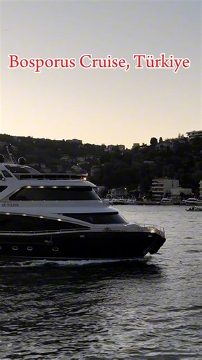 Bosporus Cruise, Istanbul 🇹🇷 Sailing between two continents with stunning views of palaces, mosques, and bridges. #Istanbul #BosporusCruise #TravelTurkey #VisitIstanbul #ExploreTürkiye #TravelGoals | Turkey Luxury Tour