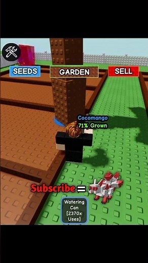 How to grow all giant Cocomango 😈 || #roblox #growagarden