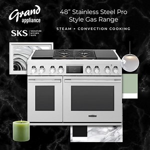 Stay True to Food with your Signature Kitchen Suite luxury kitchen from Grand Appliance. Fast-delivery. Hassle-free installation. Appliance experts from start to finish. Ranges, stoves, stainless steel refrigerators, dishwashers, laundry. Grand Appliance makes appliance shopping easy. | Grand Appliance and TV | Facebook