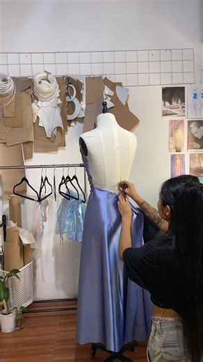 Satin Dress Design: Step-by-Step Sewing Tutorial