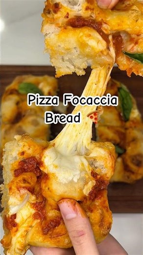 Pizza Focaccia Bread Recipe 🍕