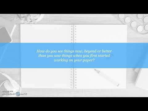 Part I: Proofreading, Editing, and Revision -- Revising