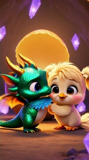 The Day Bluey & Creamy Found Drako 🐉✨#Bluey #Creamy #BabyDragon #CuteAnimation #AnimationSeries