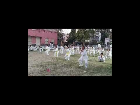 Karate practice lesson 💖/self defence/how to learn karatea at home