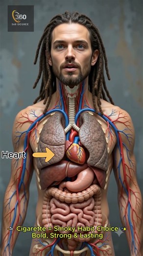 Cigarette and Honeycomb: What Happens Inside Your Body? | Human Body Effects Explained