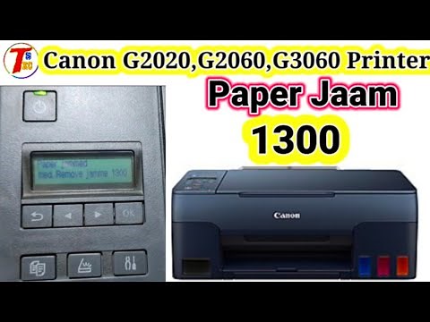 How To Fix Canon G2020 Paper Jam Problem | Error 1300 Solutions | Error Code 1300