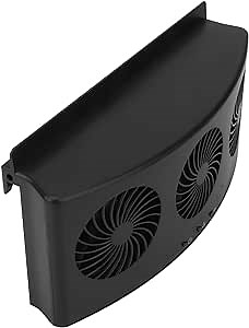 Car Ventilator Fan, 4000 RPM Car Exhaust Fan 3 Fans with 2 Levels, with Adhesive Strip, Eliminate The Peculiar Smell Low Noise Window Cooler Fan USB Car Radiator for All Cars