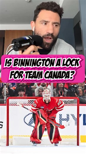 74K views · 340 reactions | Is Jordan Binnington an automatic lock for Team Canada or will they have a new starter at the Olympics? | Spittin' Chiclets | Facebook