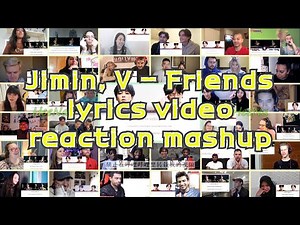 [BTS] Jimin, V - 친구 Friends lyrics video｜reaction mashup