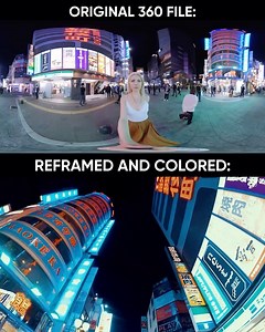 @insta360 on Instagram: "How to turn any video into a 🔥 edit: 1. 🎥Shoot your scene in 360 with ONE R (Remember it shoots everything around you so no need to point the camera 😉). 2. 📱Then in the app, reframe the shot in any direction, add some barrel rolls and color however you like! The possibilities are endless. 📸: @skythomasgidge #Insta360ONER #Insta360Adventure #VideoEditing #Tokyo #360Camera #Creatives #ViralVideos"