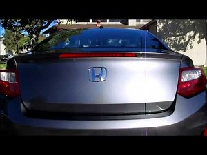 DIY 2013 2014 2015 Honda Accord Coupe HFP Deck Lid Spoiler Installation