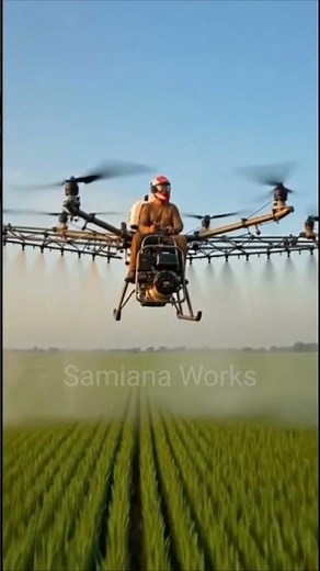 Advance Technology Drone Spray – Smart Farming Innovation 🚁🌾