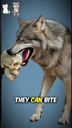 which animals can crush a human skull ?🤔😱