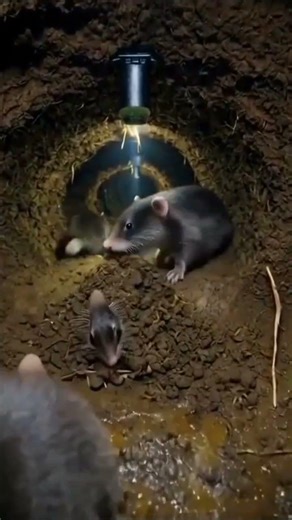 Mole POV: Inside a Secret Underground Tunnel World