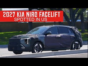 2027 Kia Niro Facelift spotted in US