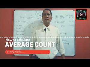 Average count of Ring Frame