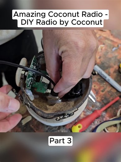 Amazing Coconut Radio - DIY Radio by Coconut - Part 3
