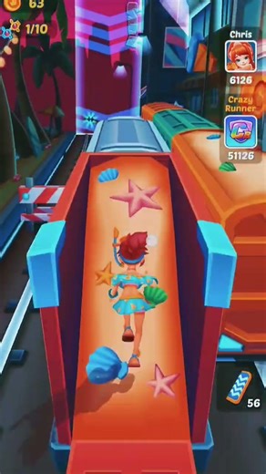 crazy runner subway #vairalvideo