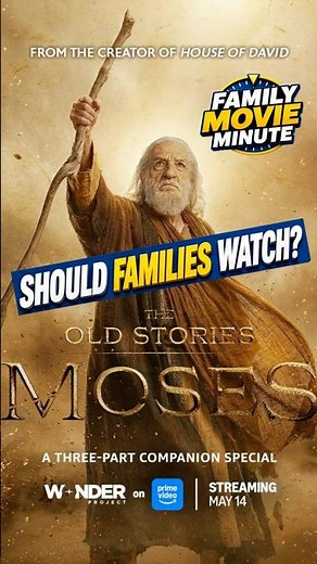 The Old Stories: Moses Is Perfect for Families @watchwonderproject #FamilyMovieMinute | Review