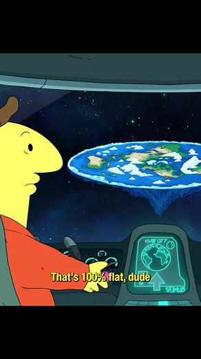 Flat Earth Conspiracy in Smiling Friends | Max Adult Swim