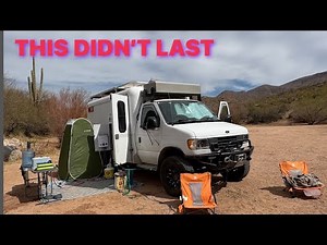 We Lost the Quiet in Arizona | Van Life Turns Wild