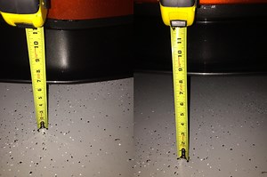 570S Vehicle Lift measurements