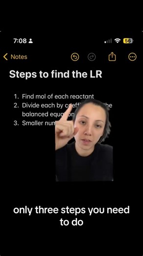 how to find the limiting reactant / limiting reagent #chemistry y