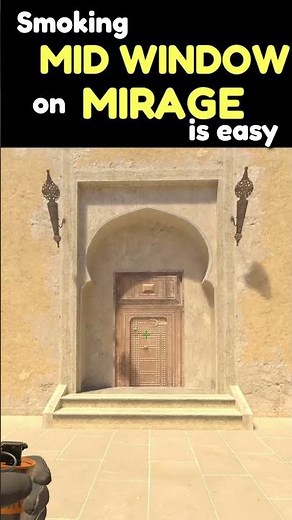 Best ways to throw smokes on Mid Window Mirage in 2025 part 1! Best CS2 guides and breakdowns. #cs2