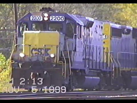 RailFuzz Railfan Video 190 - Post Conrail CSX, Shenandoah Jct and Point of Rocks.