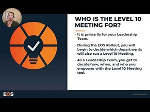 Leadership Development Time - The Level 10 Meeting™ - Who is the Level 10 Meeting for?