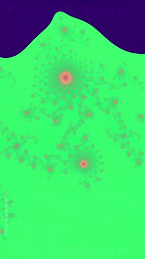 #animation #trippyart #shorts Fractal Harmony: Techno Trance and Trippy Visuals