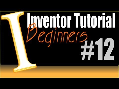 12-Inventor Beginner Tutorial: Modify Menu in Sketch, move, scale, trim etc