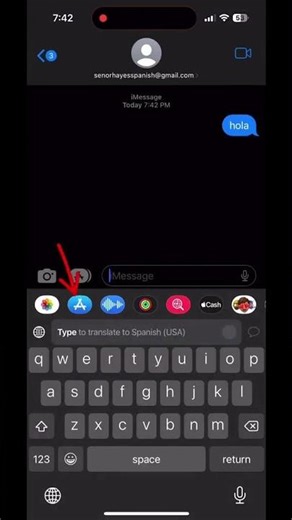 How to text back fast in Spanish with @itranslate 📱 🏃🏾‍♂️ 💨 #spanish #learnspanish #spanishteacher