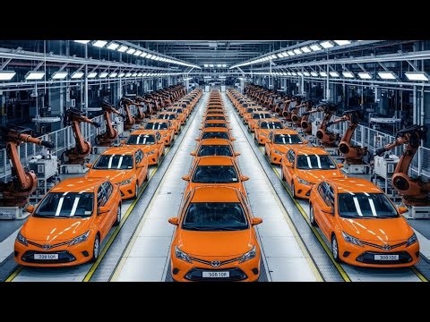 How Toyota Produces Thousands of Cars Daily | Inside the Modern Car Factory (Full Process)