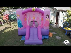 Revisited 4 Years Later! Princess Airflow Bouncy Castle by Happy Hop full setup and review
