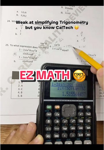 Conquering Trigonometry: My CalTech Journey