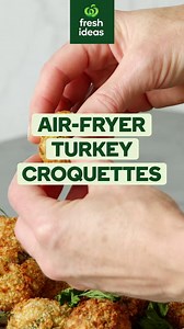 Have you got some leftover Turkey from your Christmas feast? 🍗 Well, don't you dare throw them away because we have the perfect recipe to transform those leftovers (and the stuffing) into crunchy air-fryer croquettes that you won't soon forget 😍 Click on this link for the ful recipe 👉 https://www.woolworths.com.au/shop/recipes/air-fryer-turkey-and-stuffing-croquettes | Woolworths