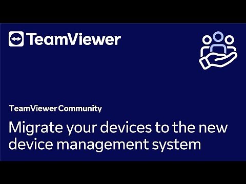 How to migrate your devices to the new device management system (Full guide)