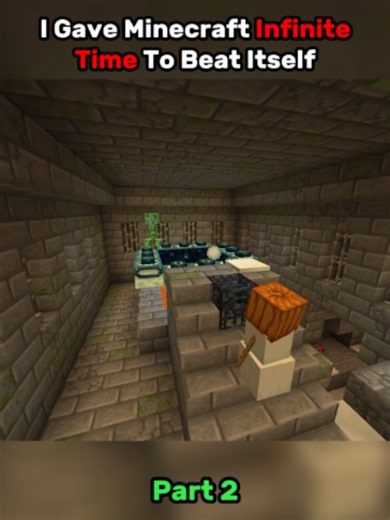 I Gave Minecraft Infinite Time To Beat Itself — Minecraft Simulation Part 1